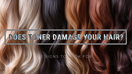 does toner damage your hair