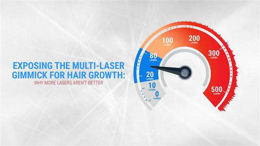 exposing the multi laser gimmick for hair growth
