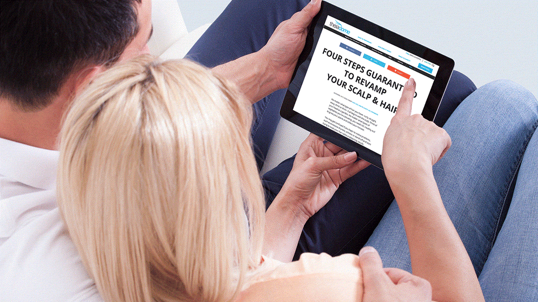 four steps to revamp your scalp and hair health