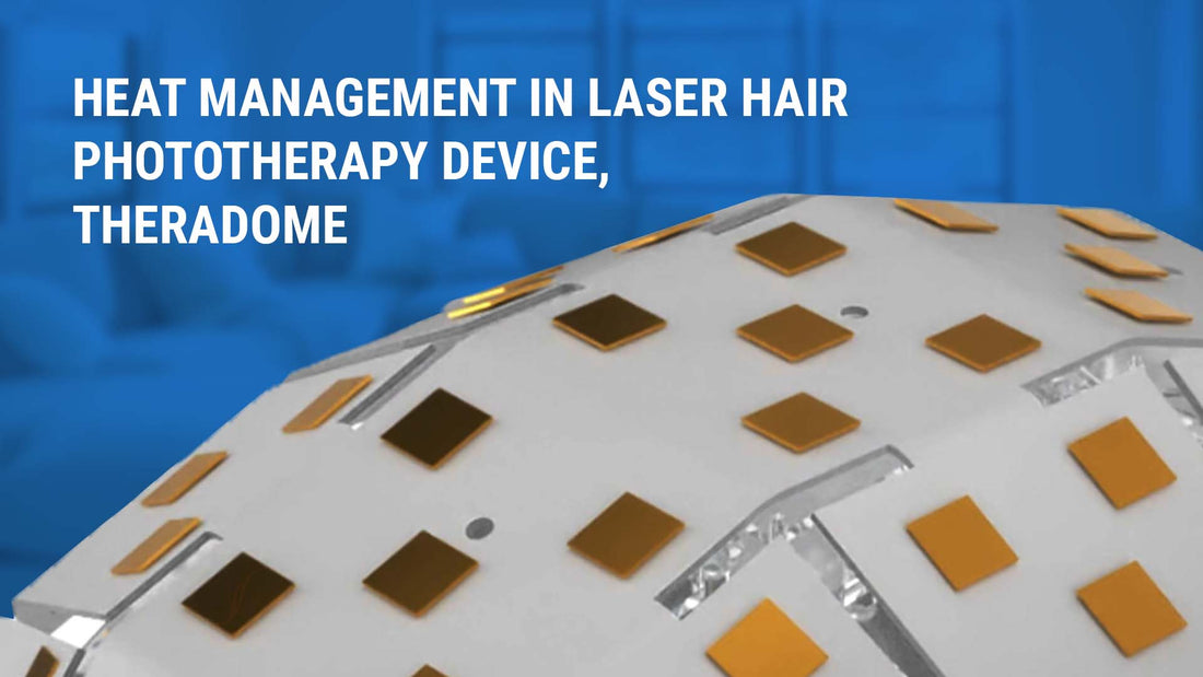 heat management in laser hair phototherapy device