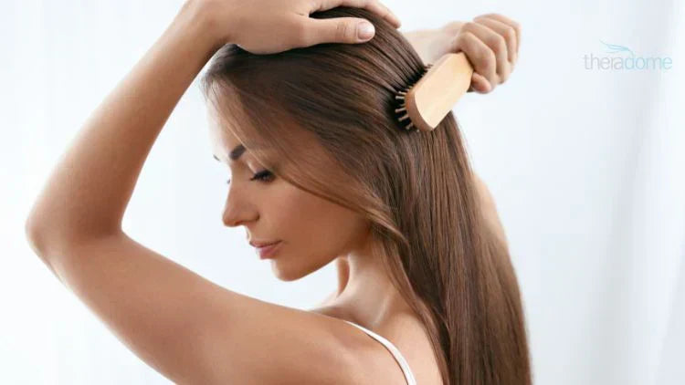 does brushing hair stimulate hair growth