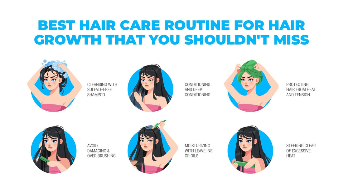 best hair care routine for hair growth that you shouldn't miss