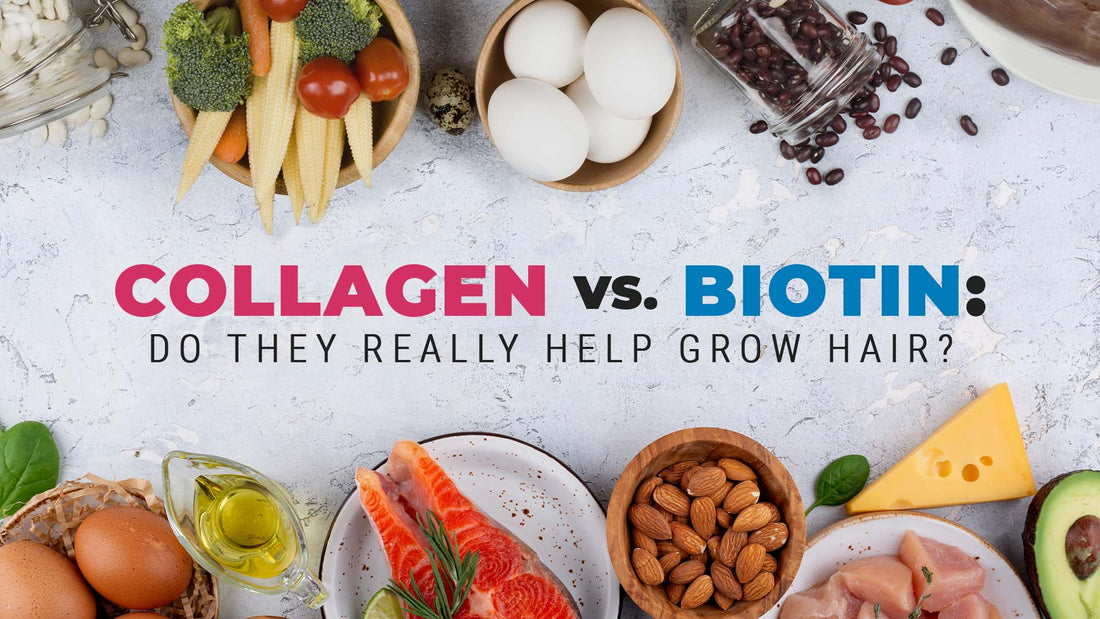 collagen vs biotin do they really help grow hair