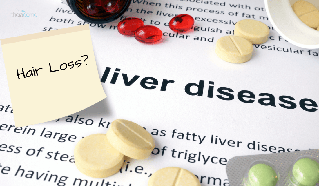 can liver disease cause hair loss