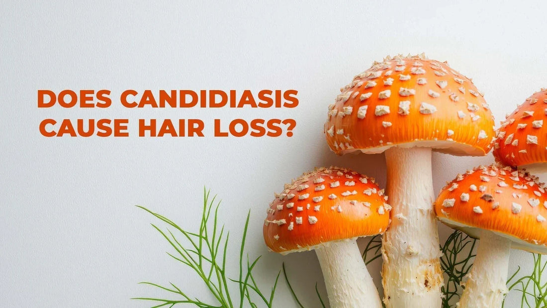 does candidiasis cause hair loss