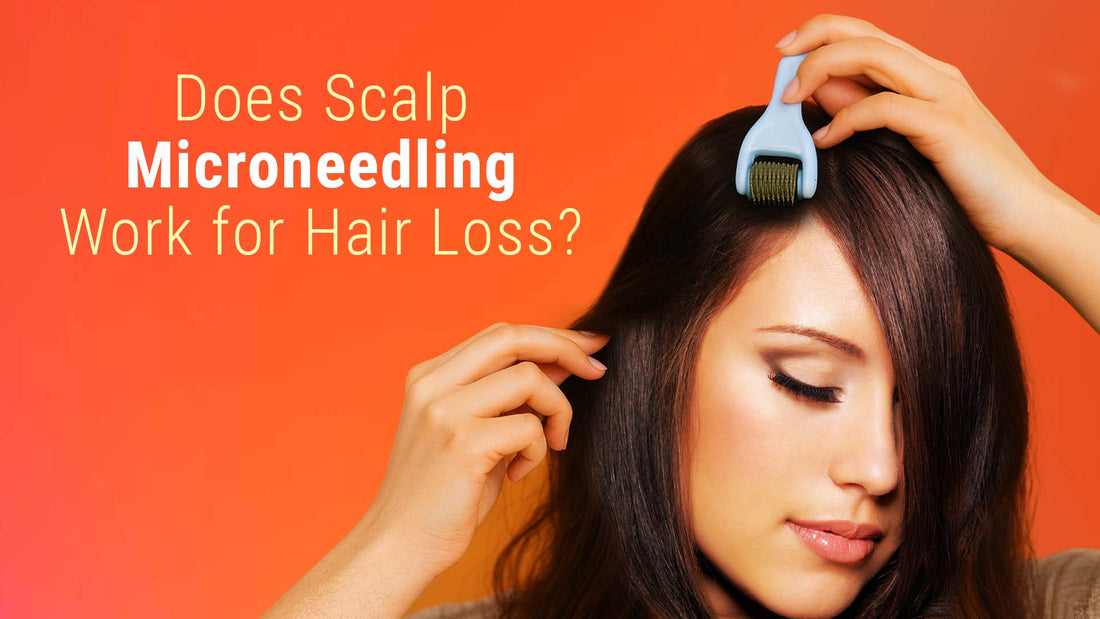 does scalp microneedling work for hair loss