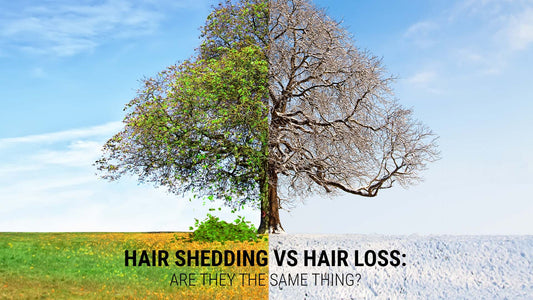 hair shedding vs hair loss