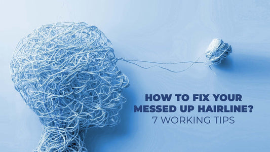 how to fix your messed up hairline