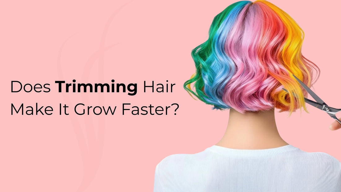 does trimming hair make it grow faster