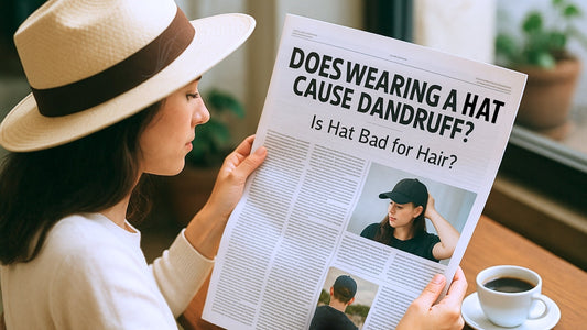 does wearing a hat cause dandruff