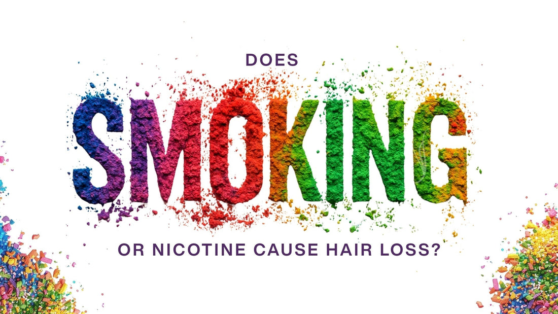does smoking or nicotine cause hair loss