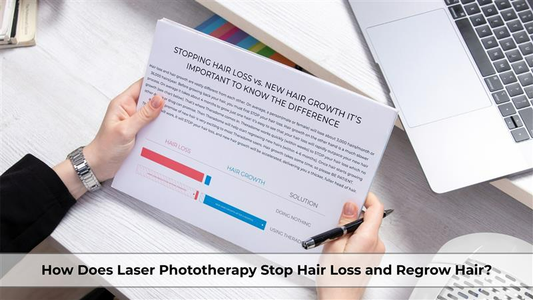 how does laser phototherapy stop hair loss and regrow new hair