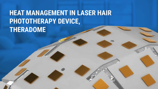 heat management in laser hair phototherapy device