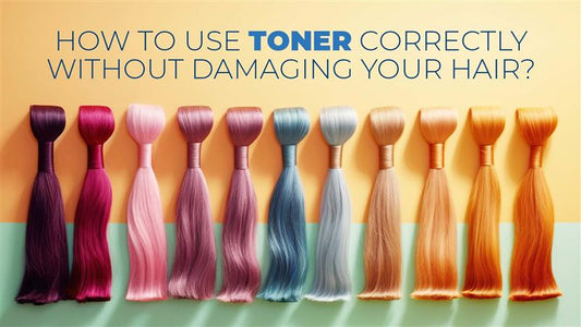 how to use toner correctly without damaging your hair