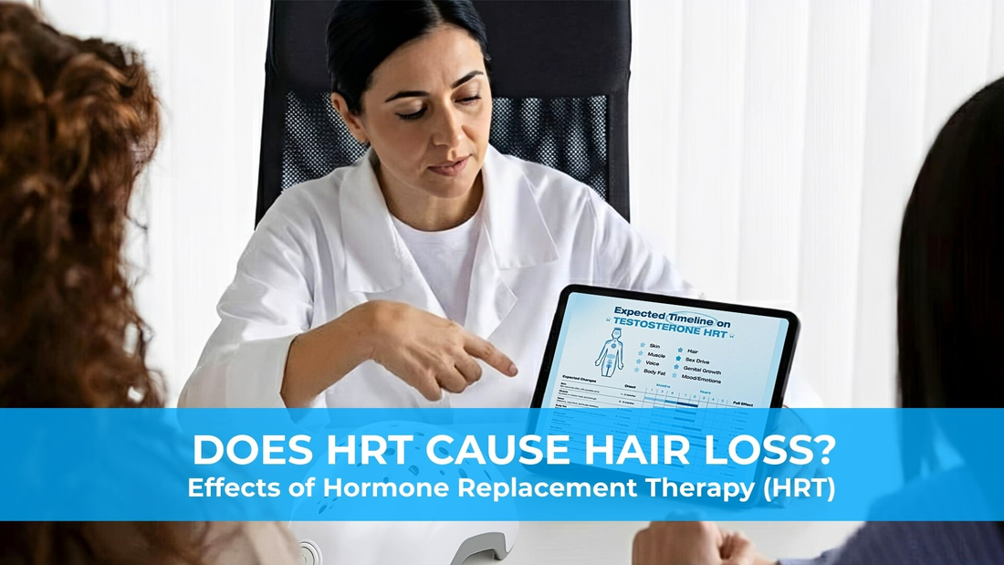 does hrt cause hair loss