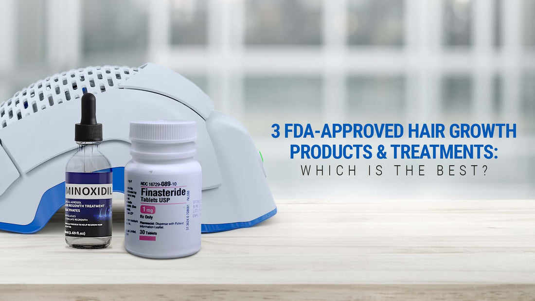 3 fda approved hair growth products and treatments