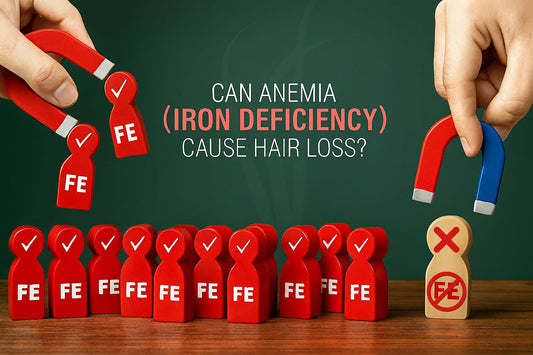 can iron deficiency anemia cause hair loss