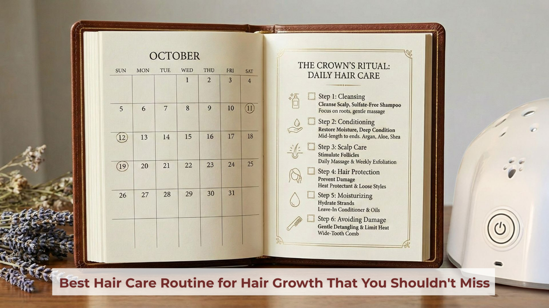 best hair care routine for hair growth