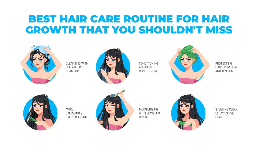 best hair care routine for hair growth that you shouldn't miss
