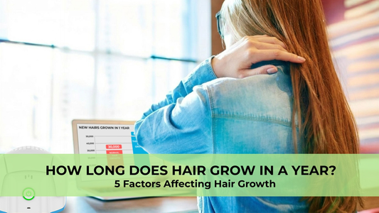 how long does hair grow in a year