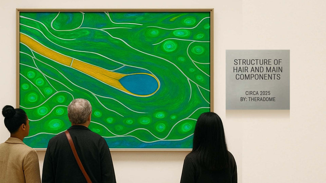 structure of hair and its main components