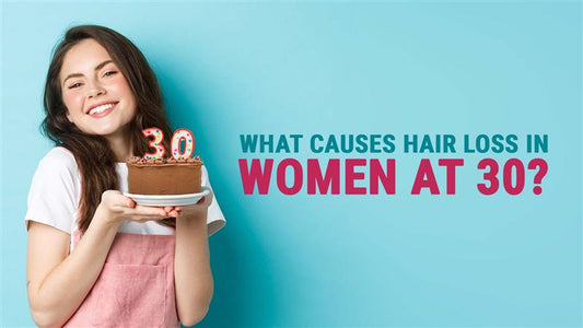 what causes hair loss in women at 30
