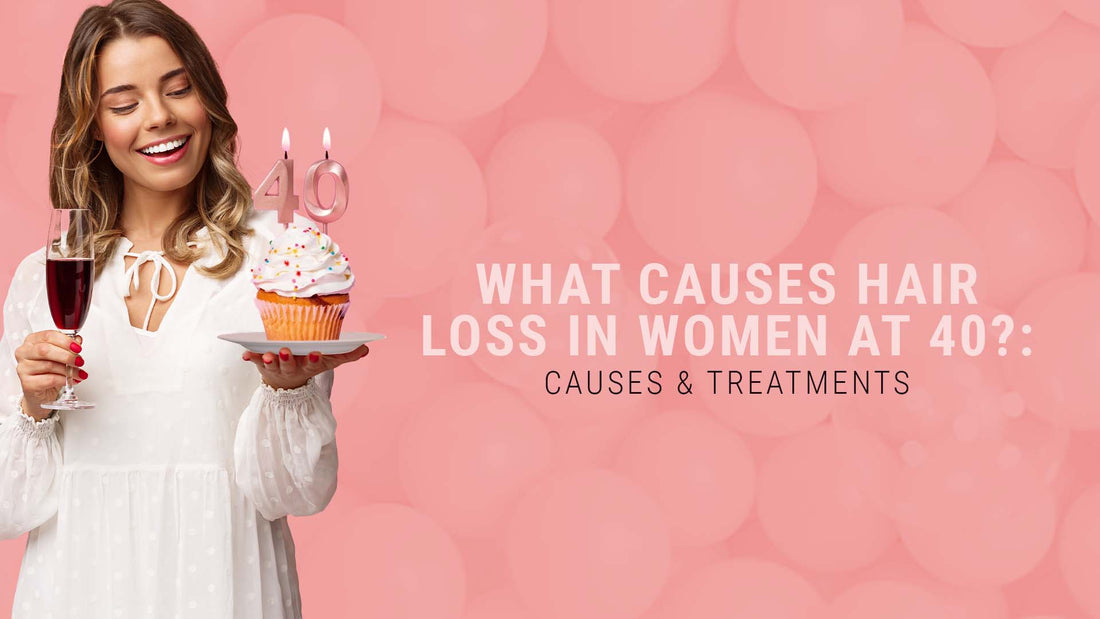 what are the causes of hair loss in women at 40 and what are its treatments