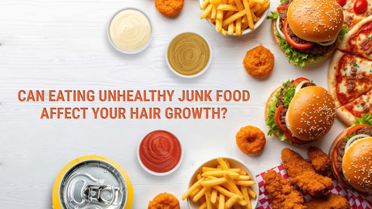 can eating unhealthy junk food affect your hair growth