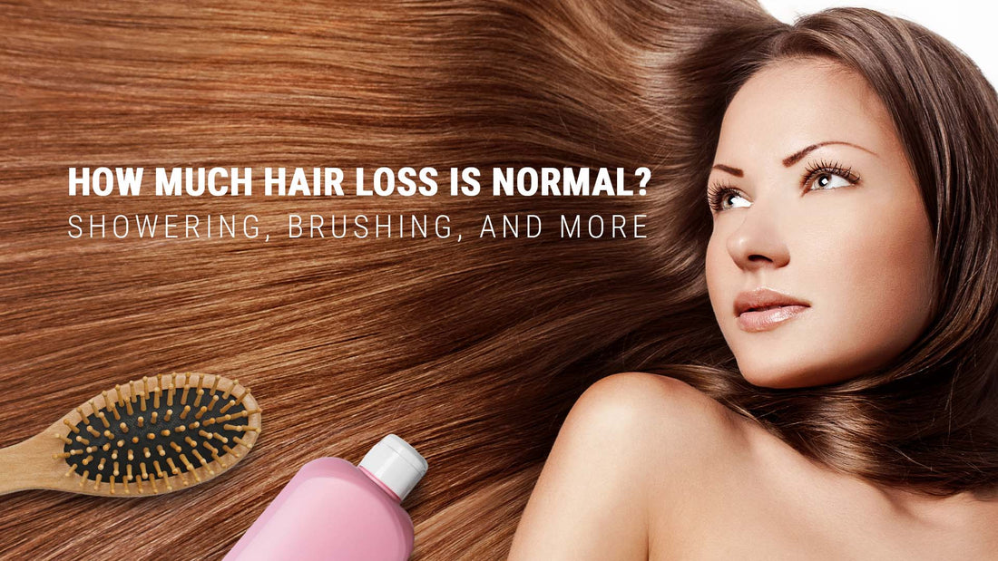 how much hair loss is normal