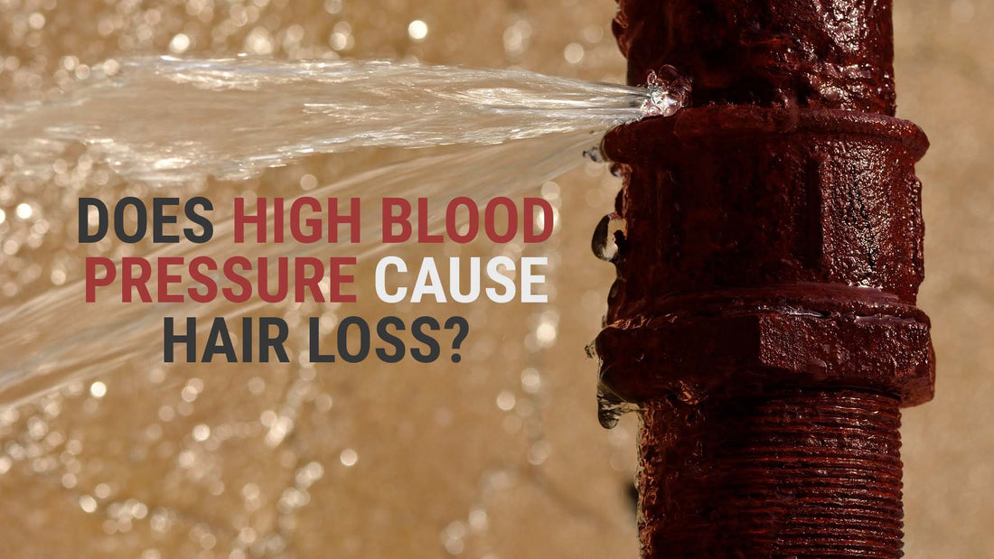 does high blood pressure cause hair loss