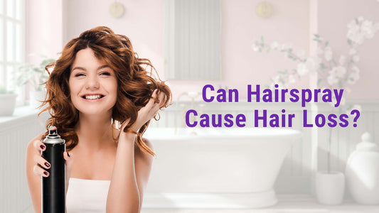 can hairspray cause hair loss