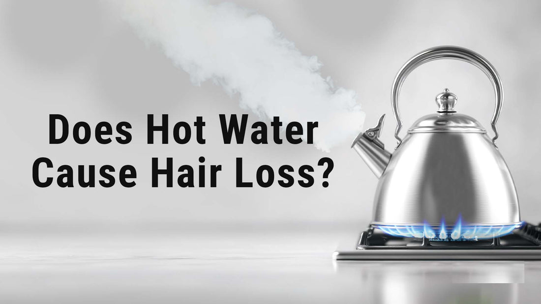 does hot water cause hair loss