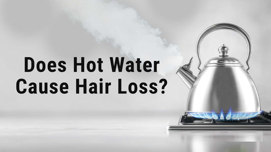does hot water cause hair loss