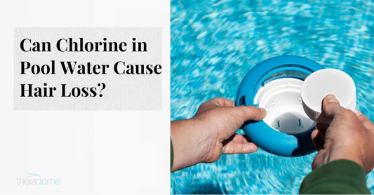 can chlorine in pool water cause hair loss