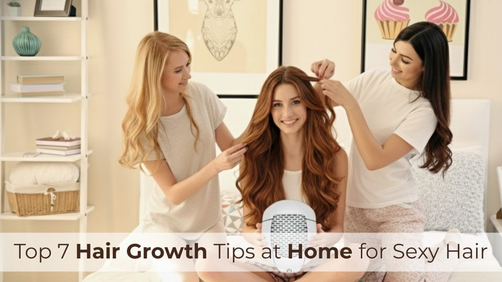 top 7 hair growth tips at home for sexy hair