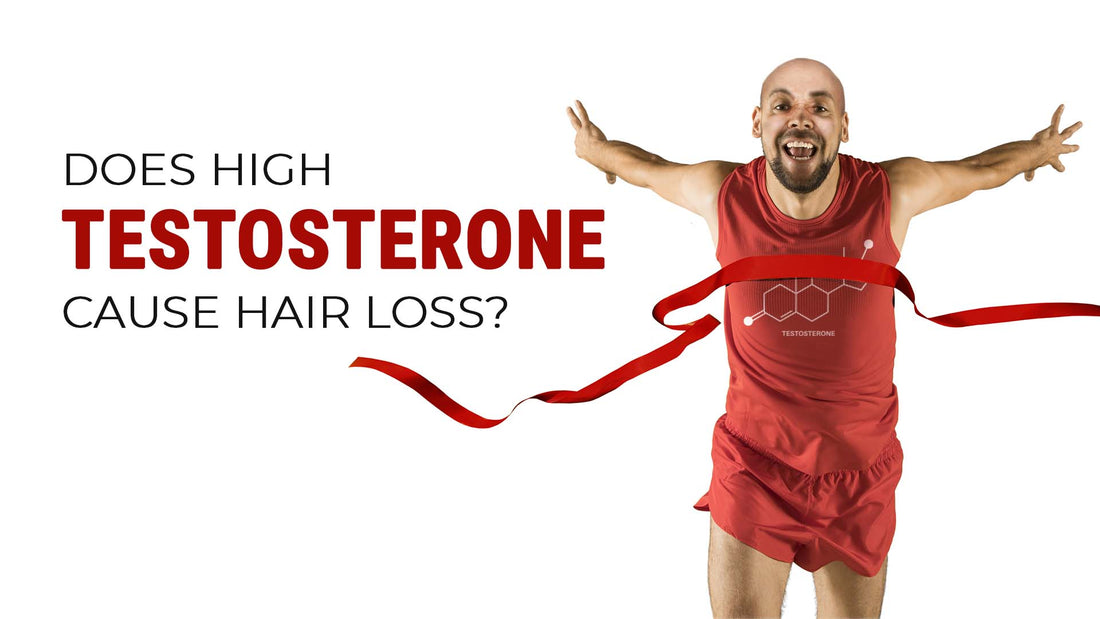 does high testosterone cause hair loss
