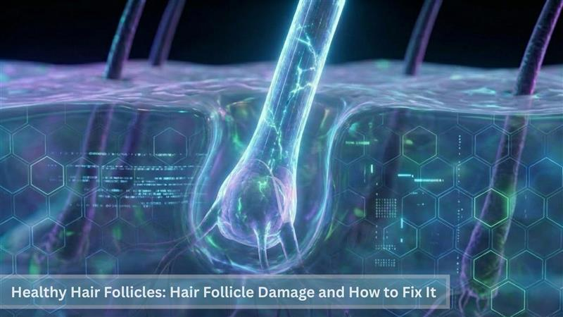 healthy hair follicles