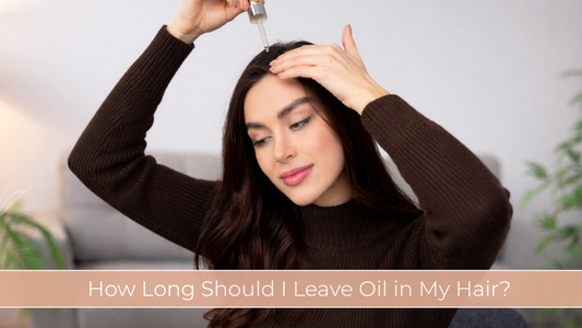 how long should you leave oil in your hair