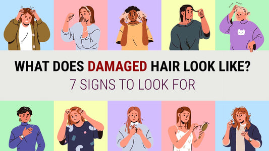 what does damaged hair look like: 7 signs to look for
