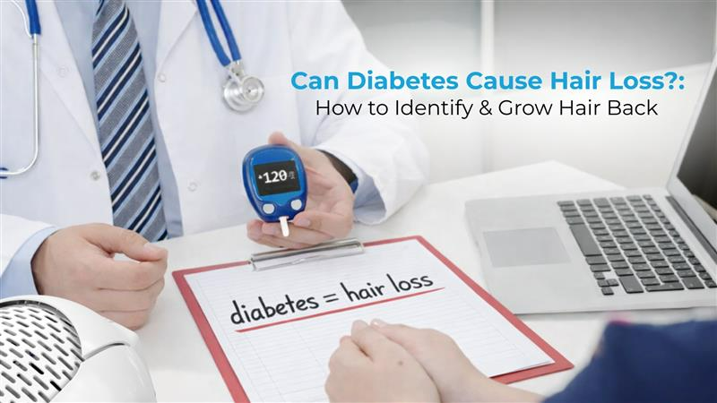 can diabetes cause hair loss