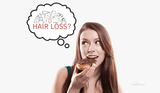 can bad diet cause hair loss