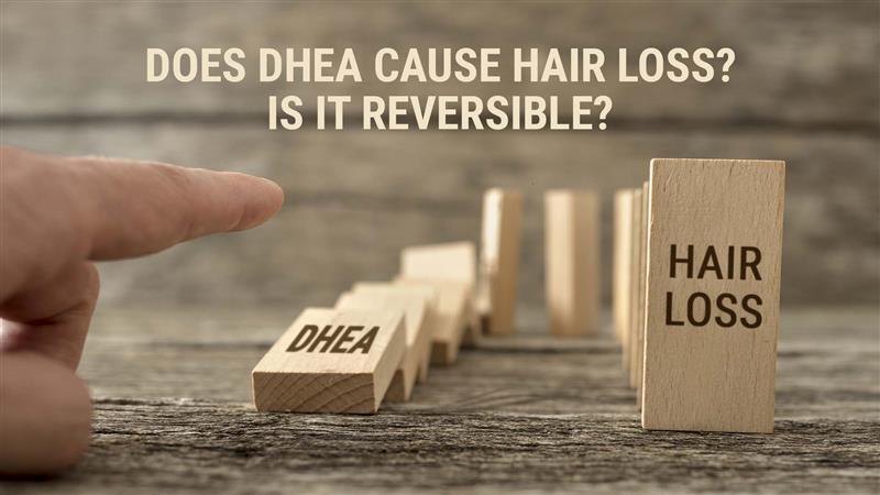 does dhea cause hair loss
