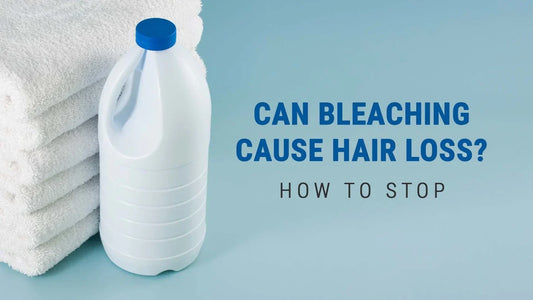can bleaching cause hair loss