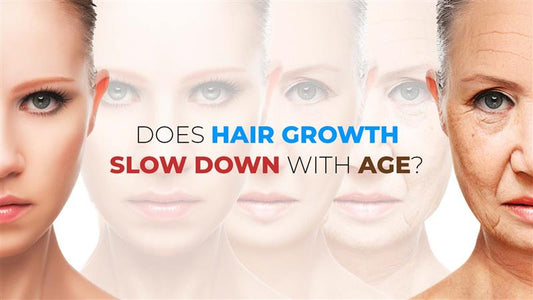 does hair growth slow down with age