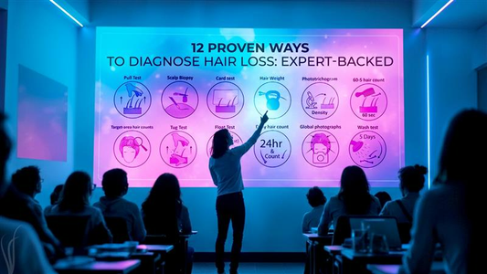 12 proven ways to diagnose hair loss
