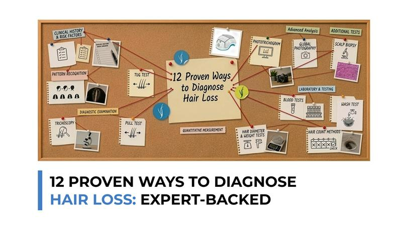 12 proven ways to diagnose hair loss