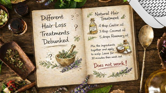 different hair loss treatments debunked