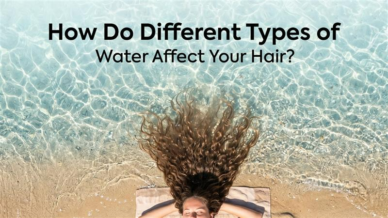 how do different types of water affect your hair