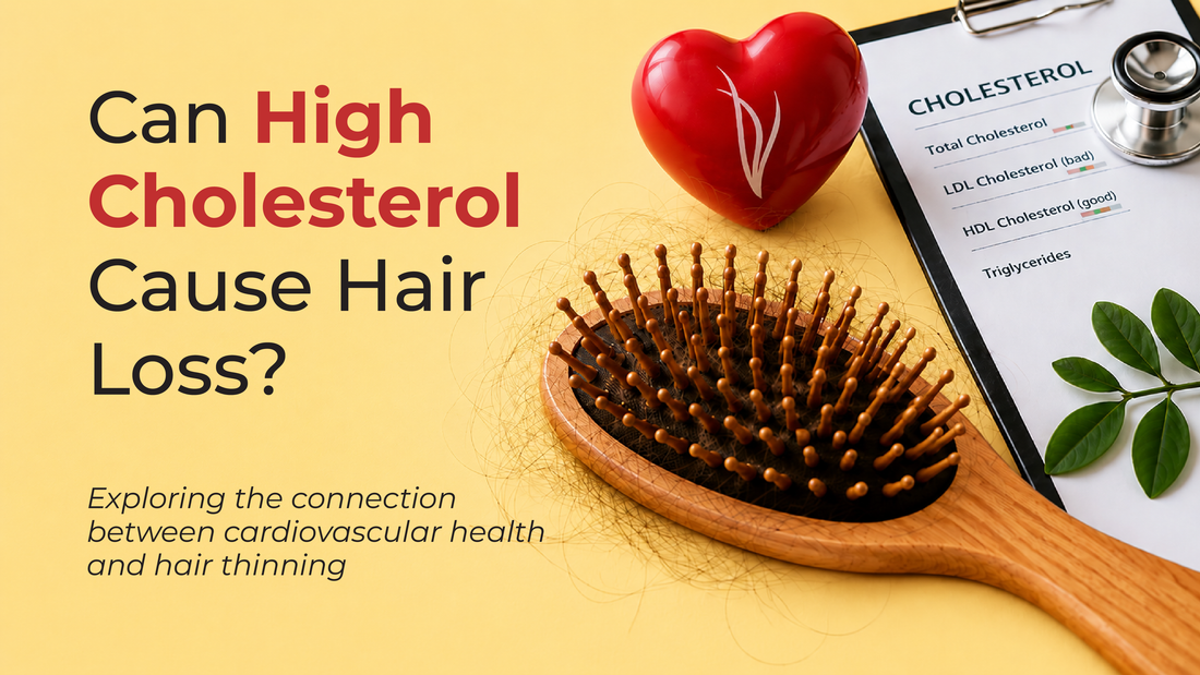can high cholesterol cause hair loss