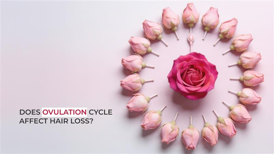 does ovulation cycle affect hair loss